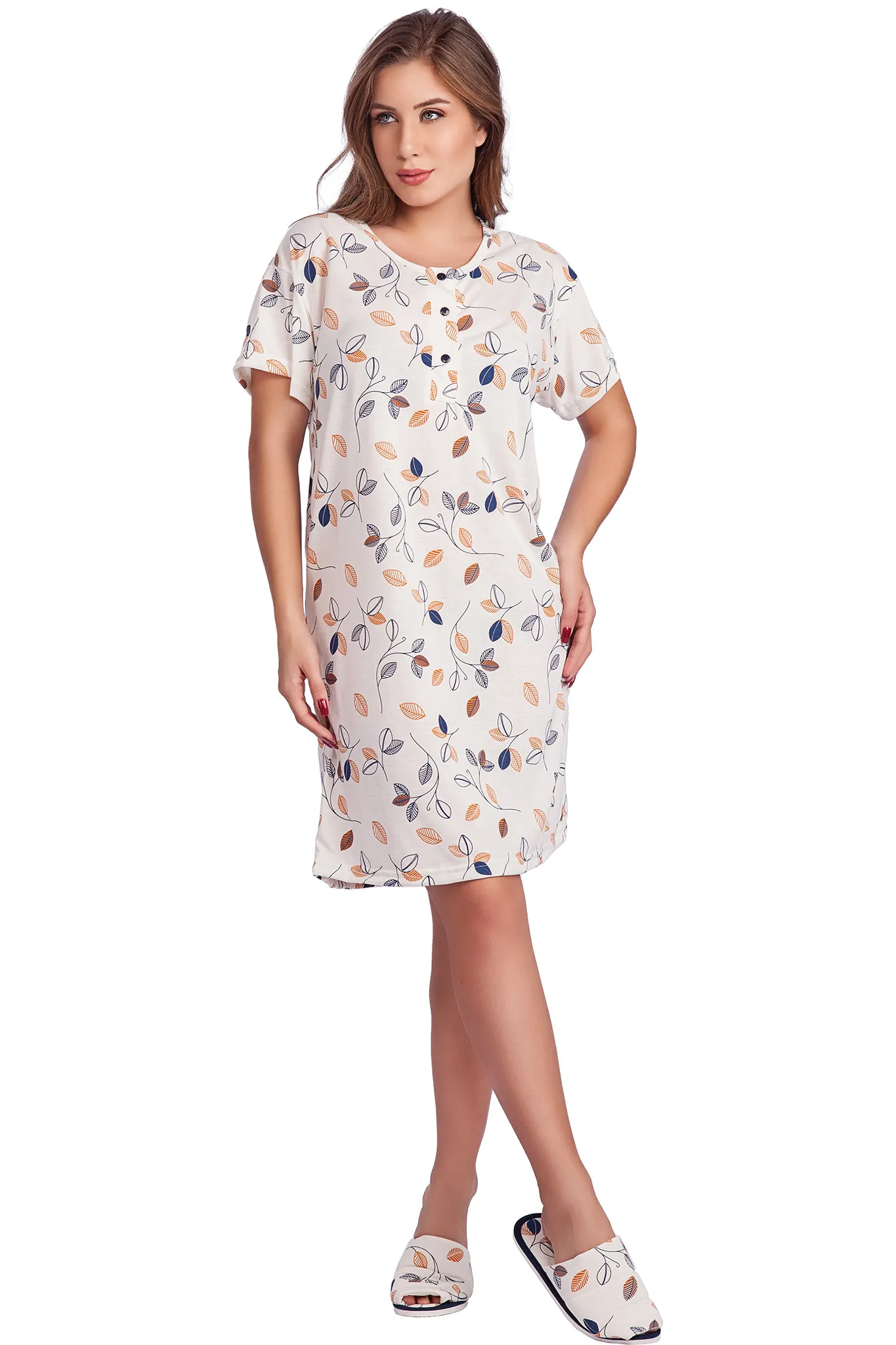 Camisola Meia Manga Galão Poliviscose