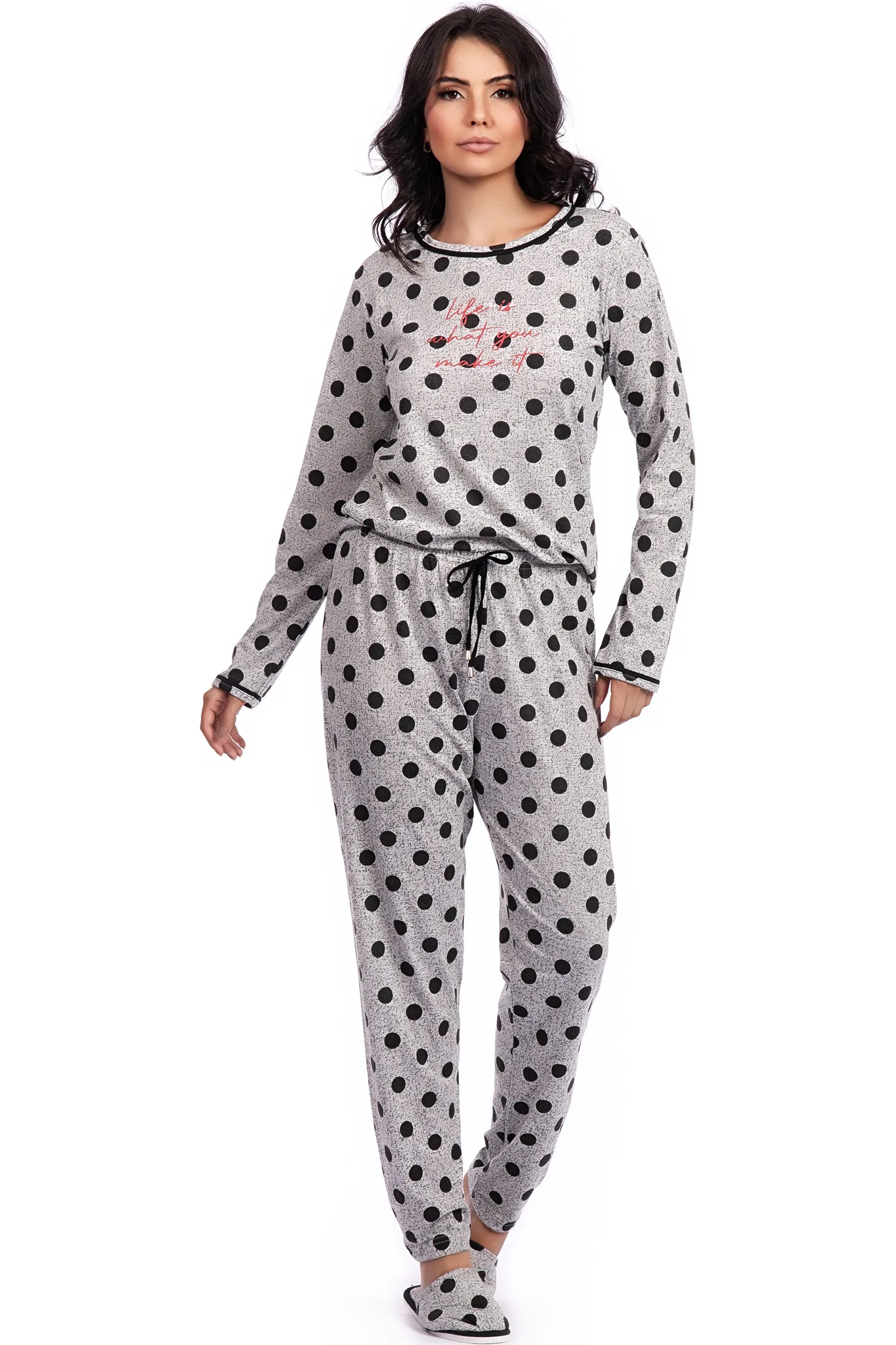 Pijama Longo Poliviscose