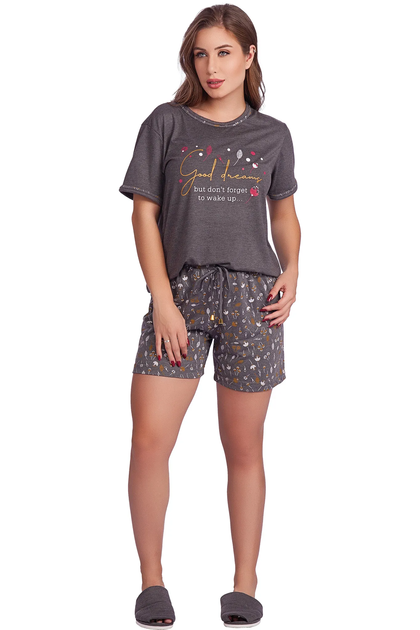 Shortdoll Meia Manga Poliviscose