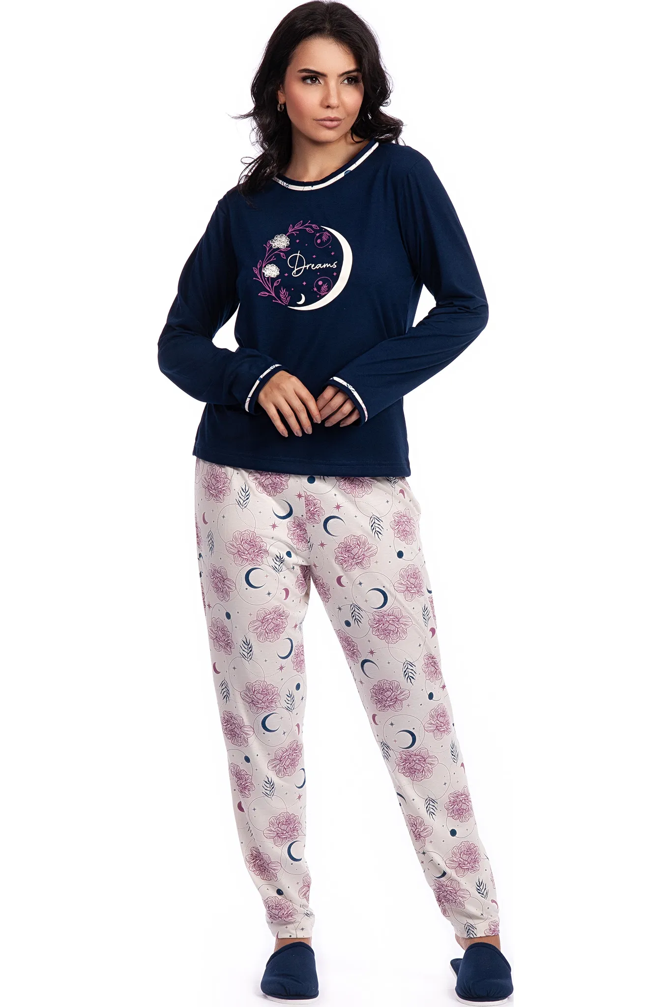 Pijama Longo Poliviscose