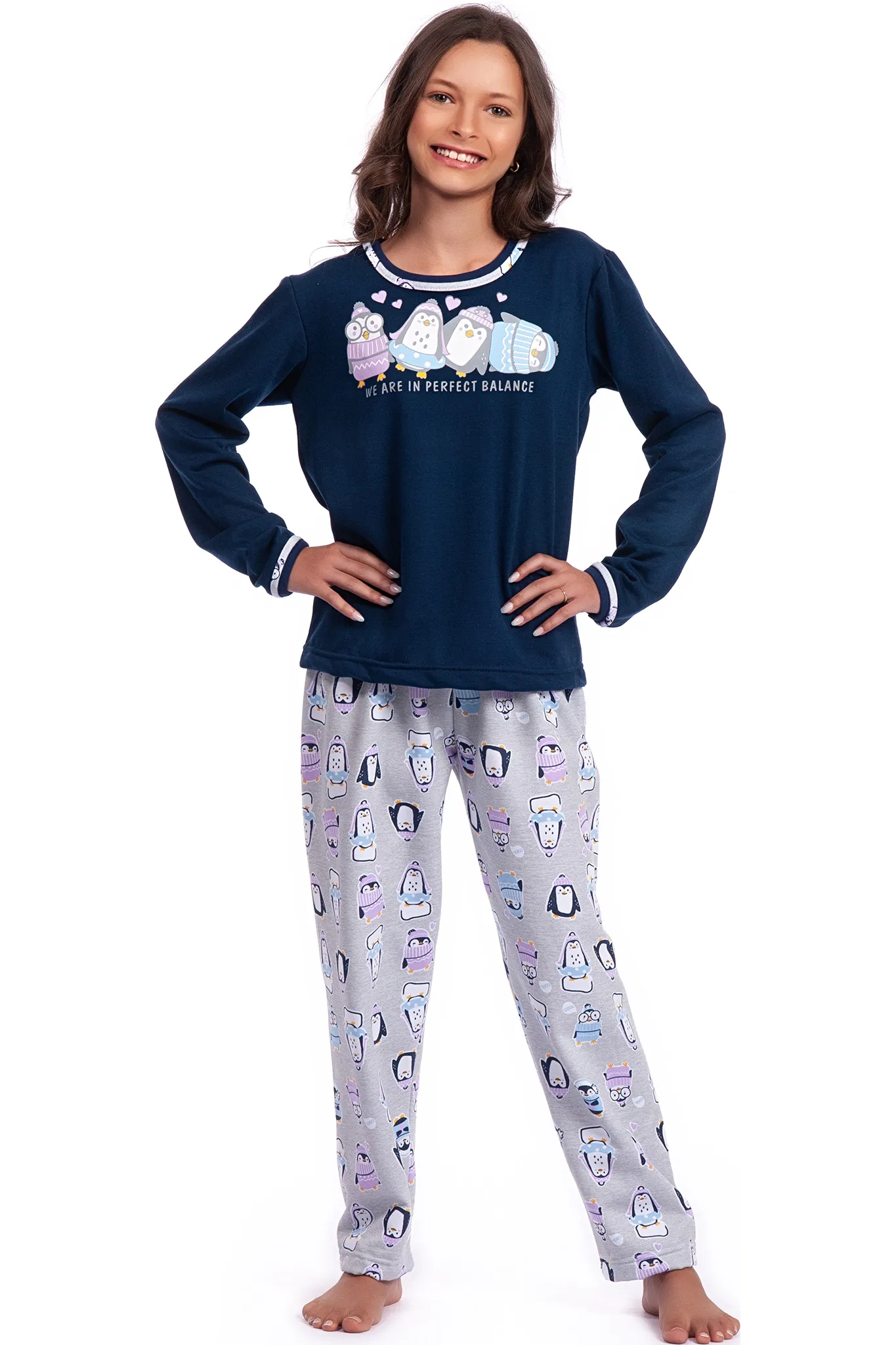 Pijama Longo Infantil Moletinho