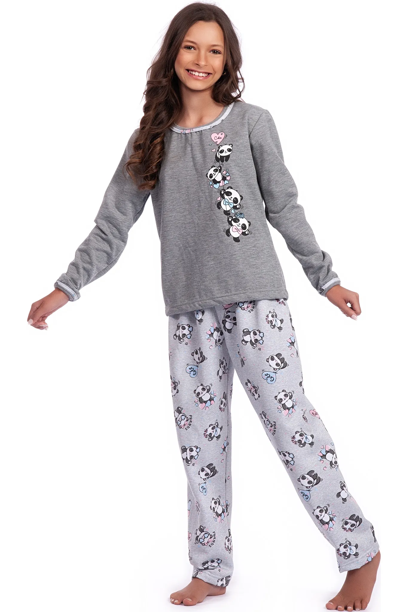 Pijama Longo Infantil Moletinho