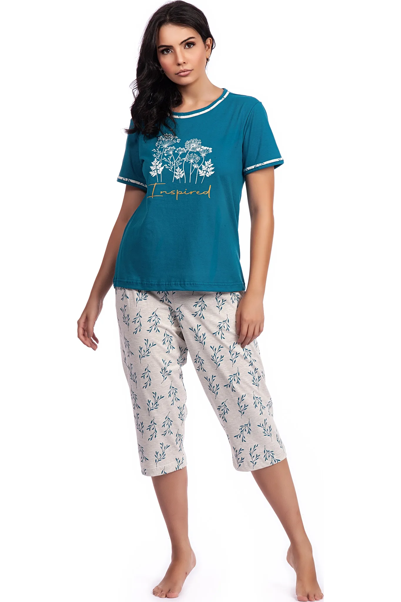 Pijama Capri Algodão