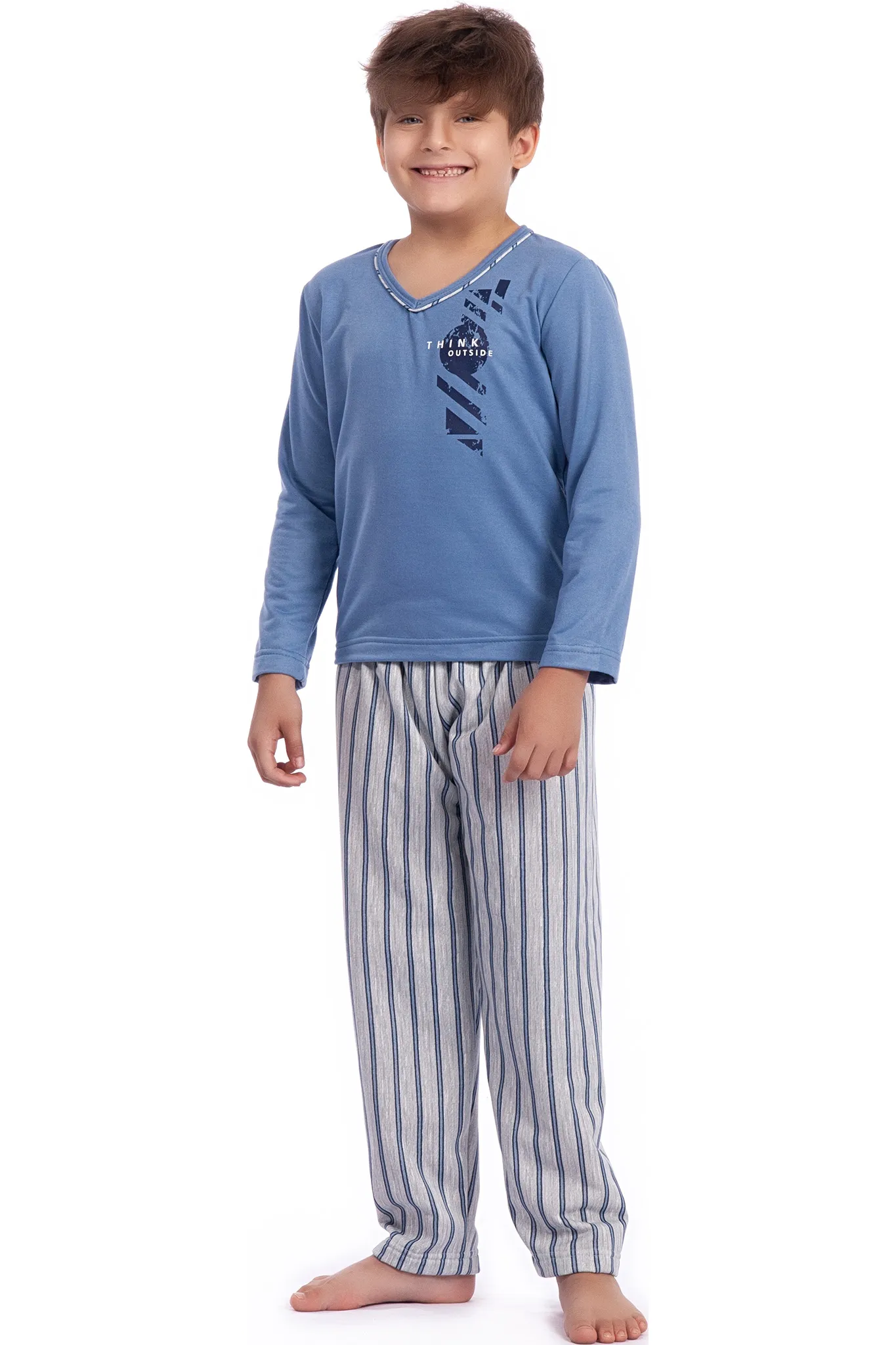 Pijama Longo Infantil Moletinho
