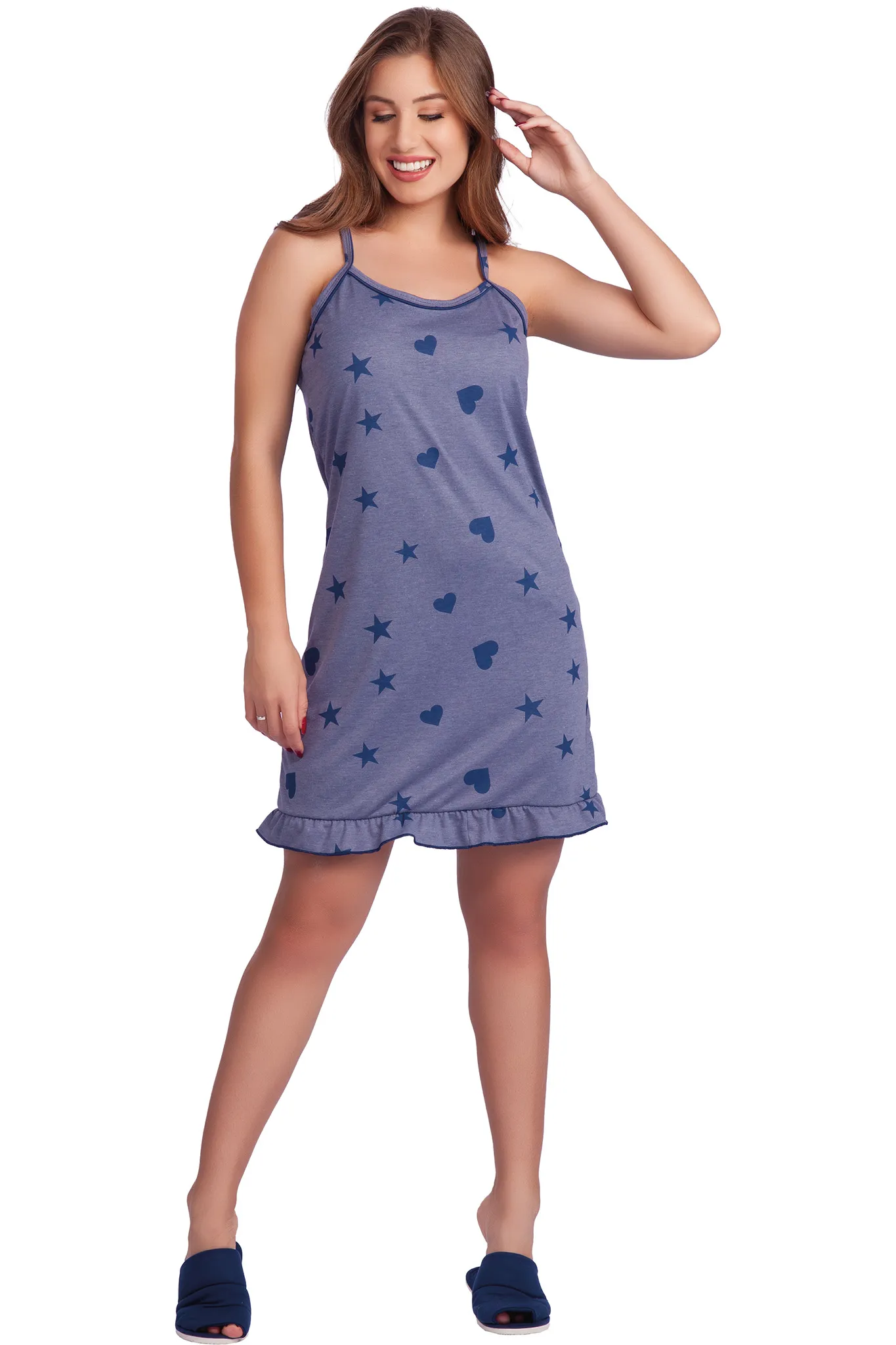 Camisola Alça Poliviscose