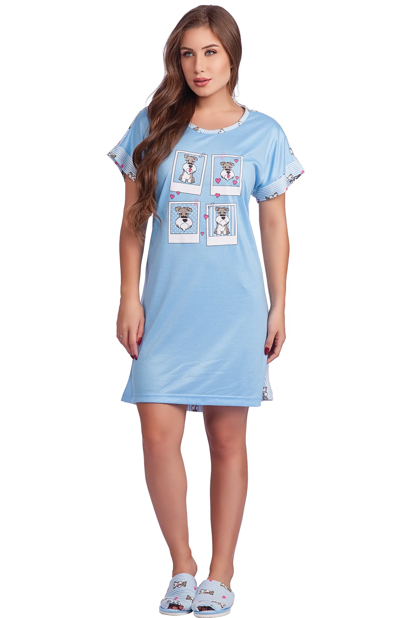 Camisola Meia Manga Poliviscose