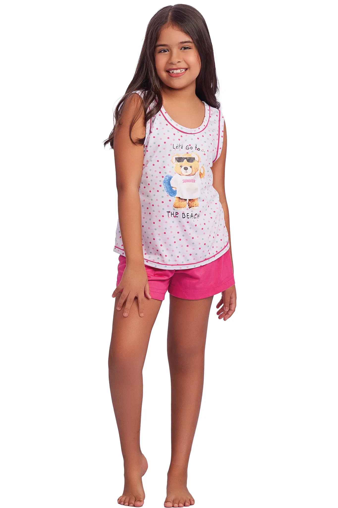 Shortdoll Regata Infantil Poliviscose