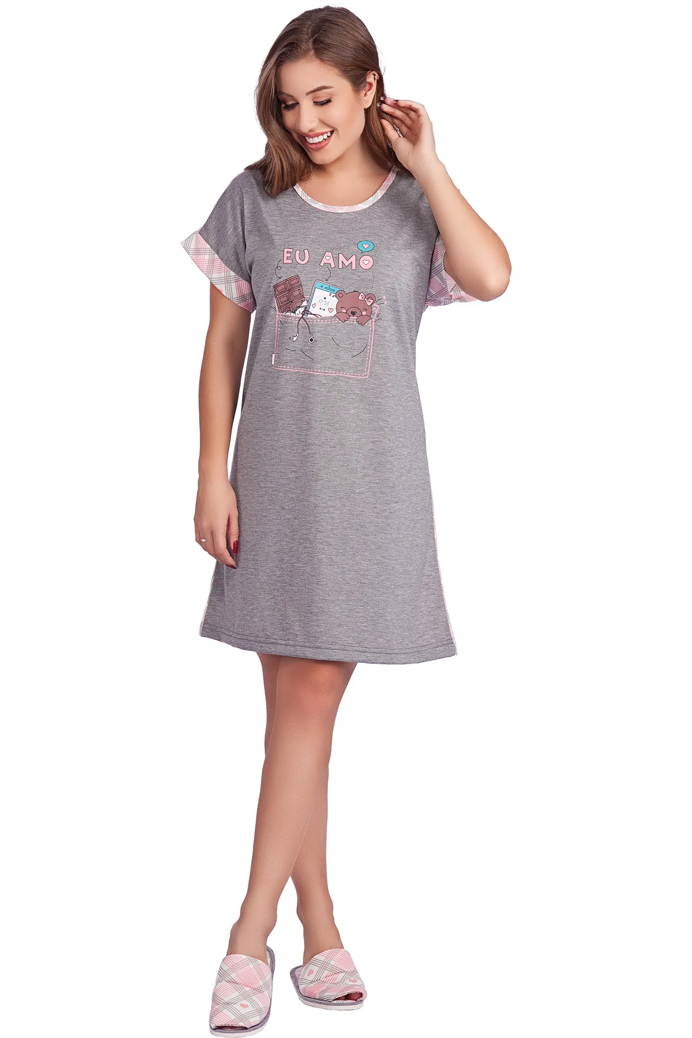 Camisola Meia Manga Poliviscose