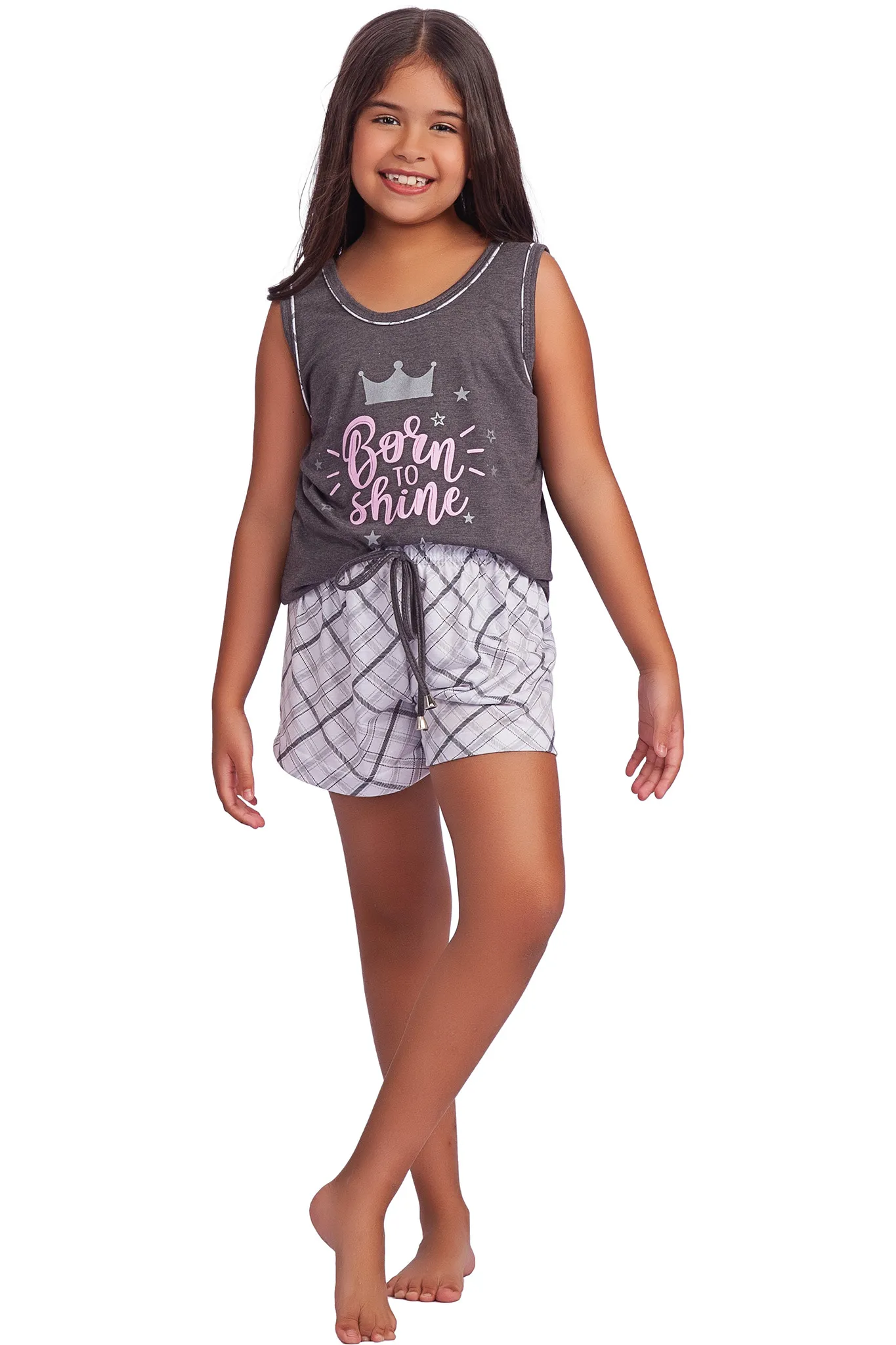 Shortdoll Regata Infantil Poliviscose