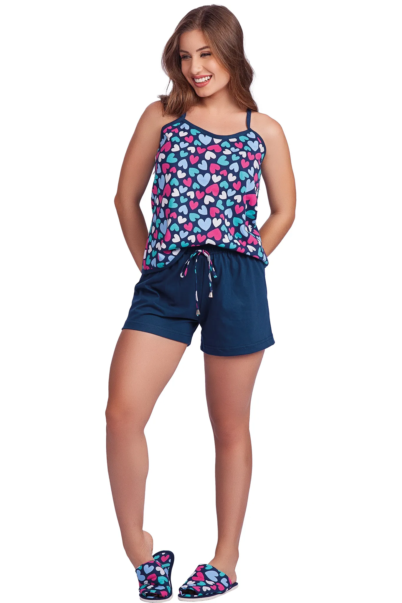 Shortdoll Alça Algodão